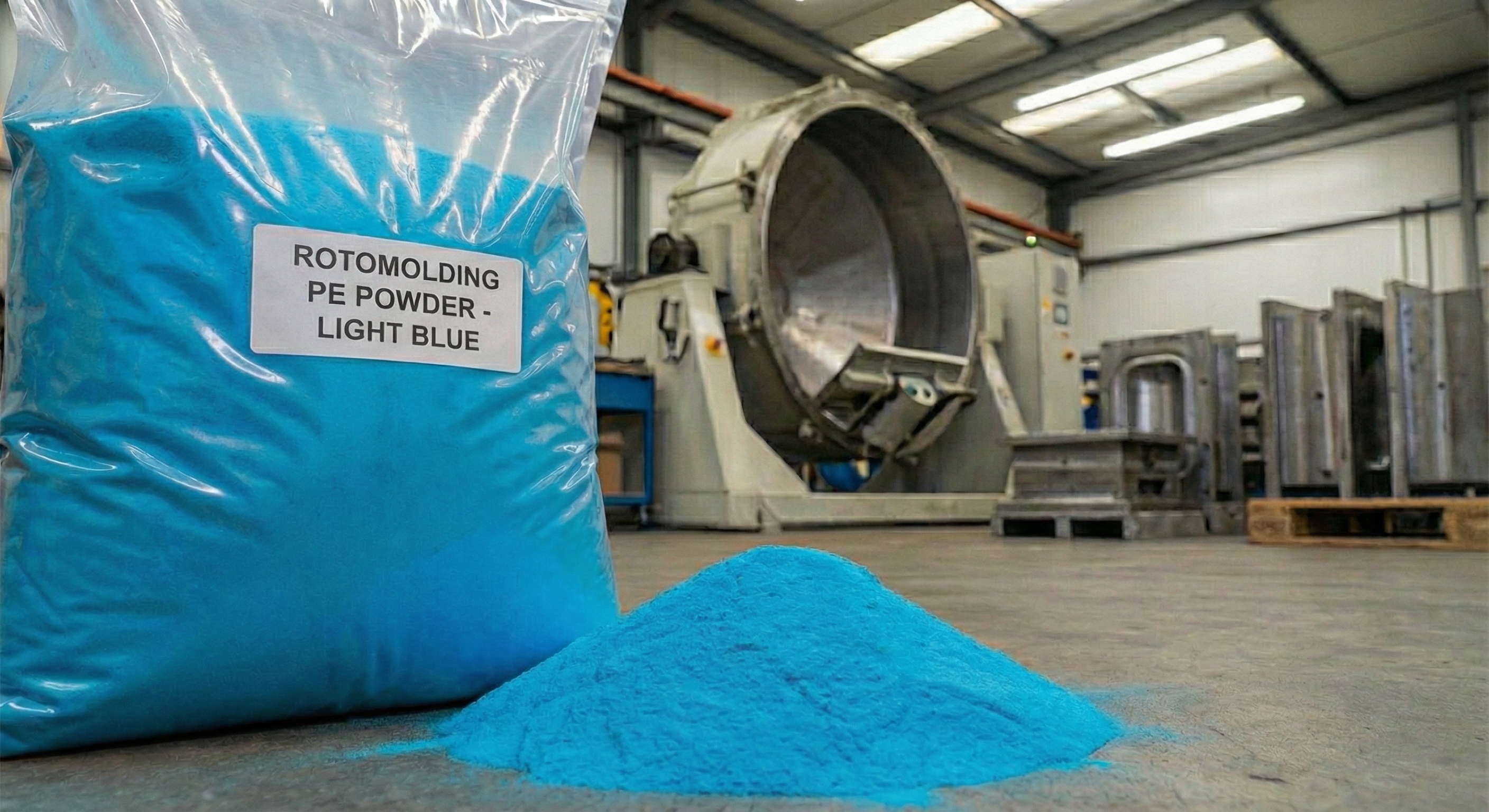Light Blue Powder